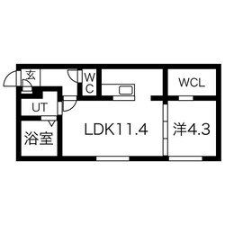 仮）南15西9MSの物件間取画像